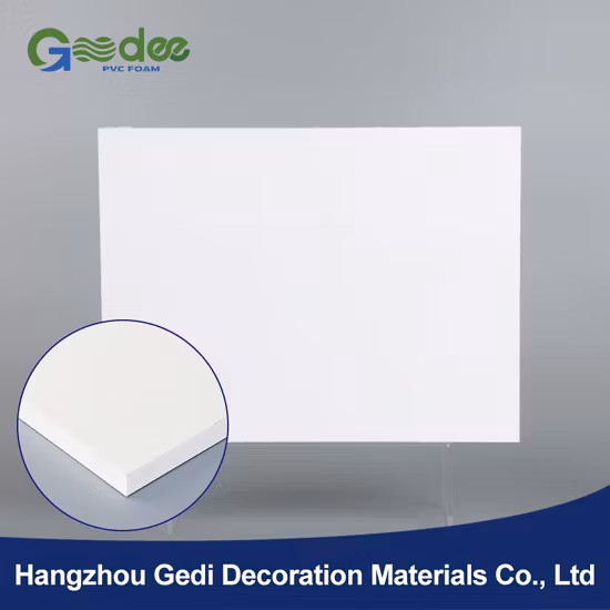 Placa de espuma de PVC Placa Celuka de PVC de 12 mm para escultura em publicidade Roteamento CNC