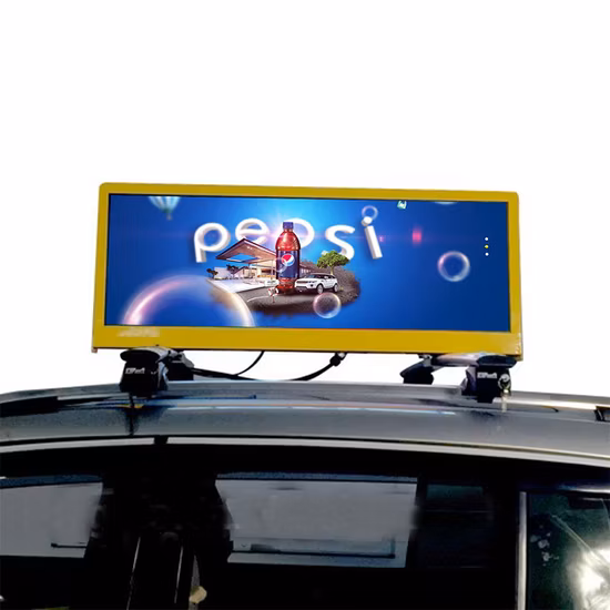 P3 Programmable Wi-Fi 4G Control Outdoor Taxi Top LED Screen Car Roof LED Display Advertising LED Digital Signage Display